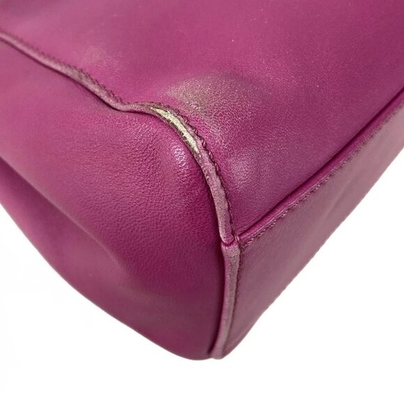 FENDI Peekaboo Iconic Small Pink Leather - Handbag - Picture 15 of 16